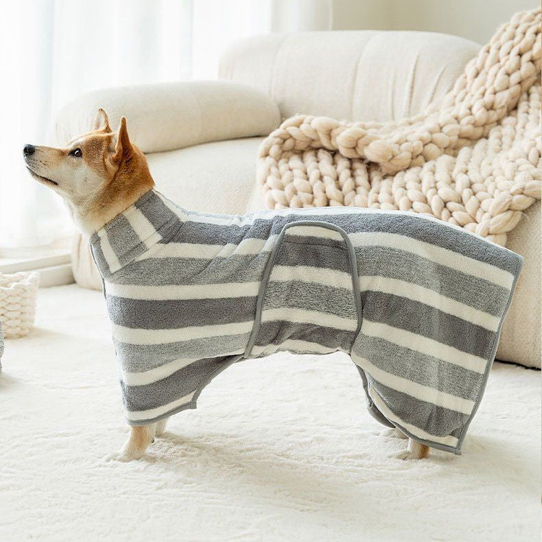 Pawboo Absorbent Pet Bathrobe