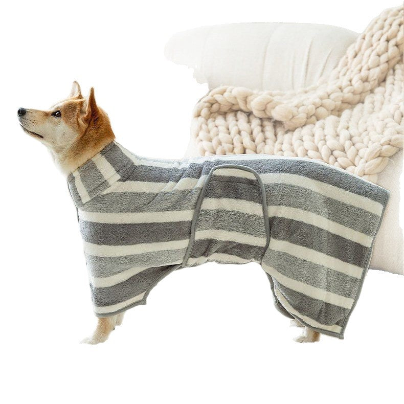 Pawboo Absorbent Pet Bathrobe